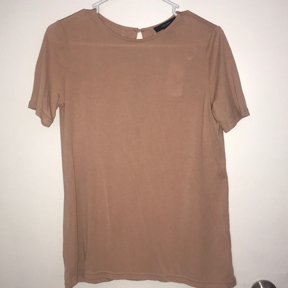 Blush colored shirt